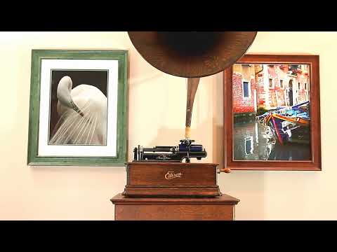 "Sweet Christmas Bells" Ernest Pike and Peter Dawson on Edison Blue Amberol cylinder record 23143