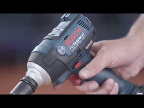 Аккумуляторный ударный гайковёрт GDS 18 V-EC 250 Professional BOSCH (06019D8102) Аккумуляторный ударный гайковёрт GDS 18 V-EC 250 Professional BOSCH (06019D8102)