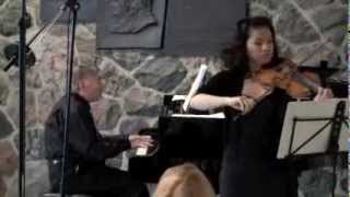 Praise Lam Violinist at McMichael Canadian Art Collection - The Pearl Fishers