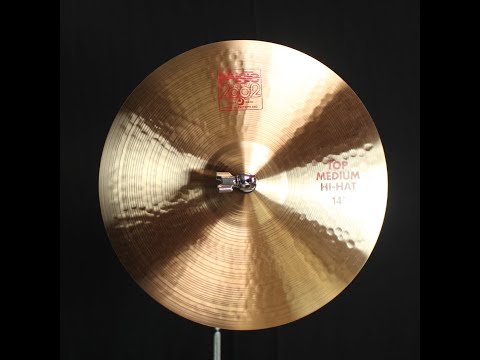 Paiste 14" 2002 Medium Hi Hats - 851g/974g