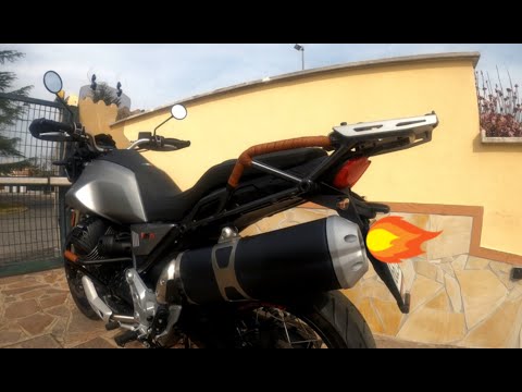 Moto Guzzi V85TT with Decat