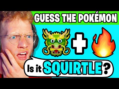 Guess the Pokémon from emojis!