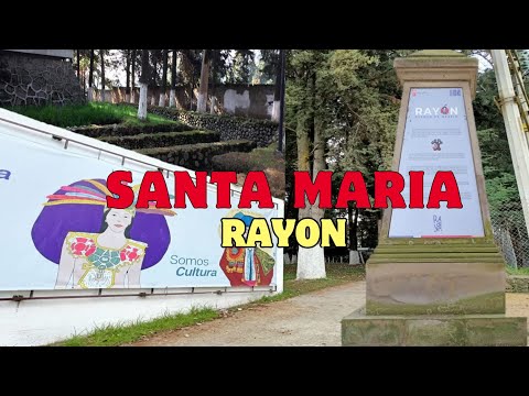 SANTA MARIA RAYON| EDO MEX| (VISITAMOS EL PARQUE DE LA PIRAMIDE Y PANTEON MUNICIPAL) CON DEIVO ⛪⛰🌄