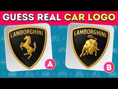 Guess the Correct CAR LOGO ✅🏁 Ultimate Car Logo Quiz - Easy, Medium, Hard levels