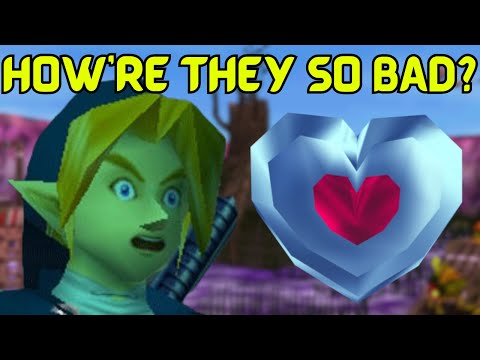3 TERRIBLE Heart Pieces in The Legend of Zelda