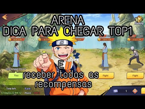 DICA COMO CHEGAR TOP 1 ARENA CHALLENGE  e RECEBER RECOMPENSAS GOD - 💥 ULTIMATE LEGEND: SIX PATHS 💥