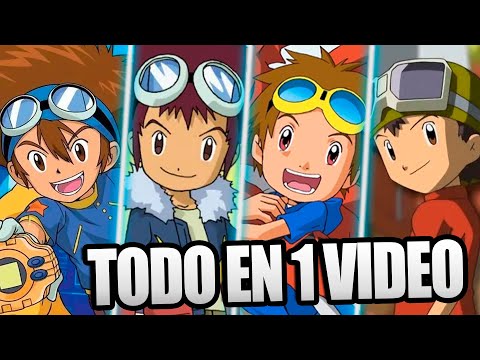 DIGIMON es más ÉPICO de lo que recuerdas: Todas las temporadas en un solo video - Resumen y más