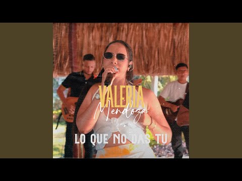 Lo Que No Das Tu (Live)