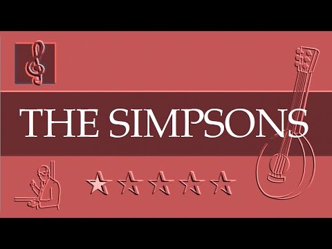 Mandolin Notes Tutorial - The Simpsons - Theme Song (Sheet music)