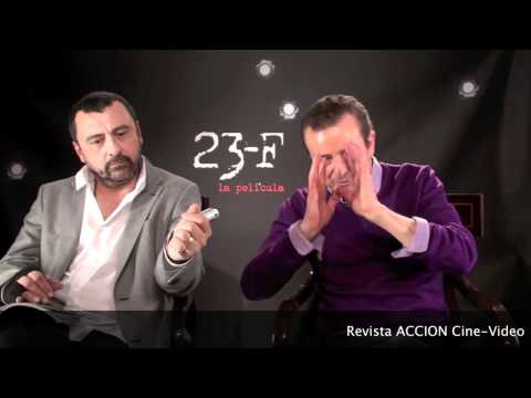 Entrevista Paco Tous y Juan Diego sobre 23-F
