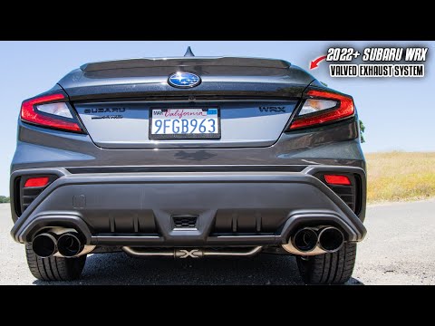 XForce VAREX Valved Exhaust Install + Sound Clips | 2022+ Subaru WRX