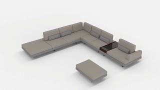 Lazzoni Furniture - Mony Modular Corner Sofa