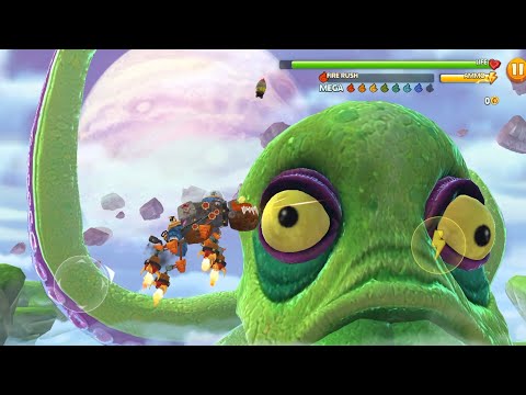 Mecha Dragon Mechamuncher Vs Giant Octopus OCTONI - HUNGRY DRAGON