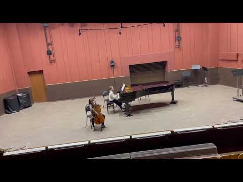 Cello: Litovskikh Valeriia , G. Goltermann, Nocturne, op. 43 №3, d-moll