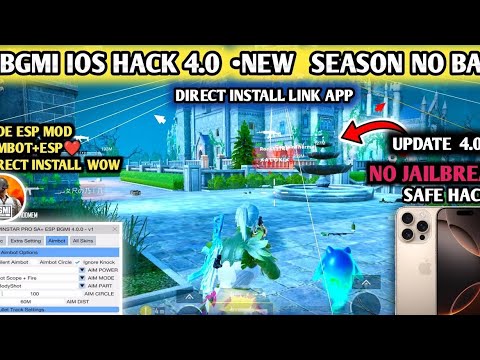 bgmi ios hack 4.0 free how to hack bgmi ios 4.0 skin hack bgmi ios | iPad And IPhone ios hack free