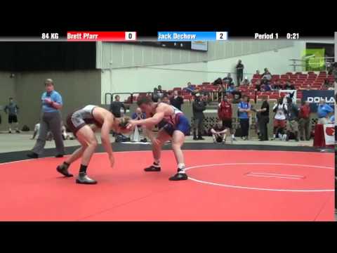 84 KG Brett Pfarr vs Jack Dechow