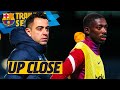 A CLOSE RANGE VIEW OF XAVI'S BARÇA TRAINING ????