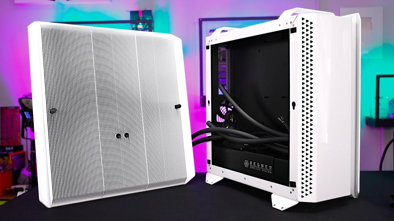 This Water Cooling Case costs 1700 EUR and has Radiator Side Panels - YouTube