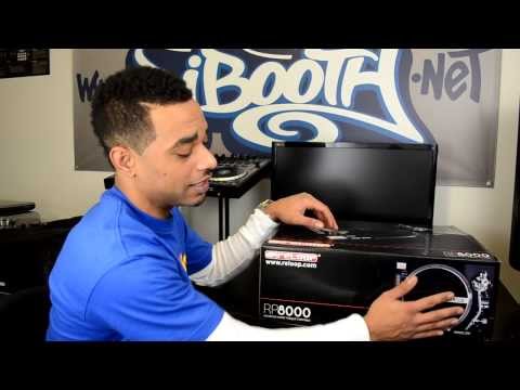 Reloop RP-8000 Professional MIDI Hybrid Turntable Unboxing & First Impressions Video