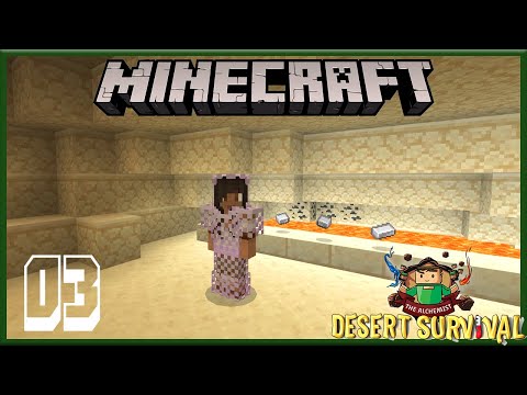 EP.03 | The Alchemist: Desert Survival | Minecraft Let's Play