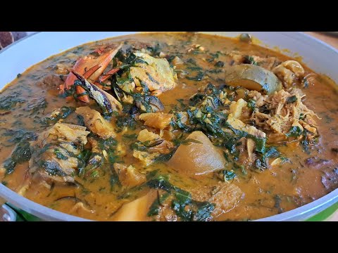 how to cook Authentic ofe owerri/ofe owerri recipe/Nigeria soup #delicious #viralvideo