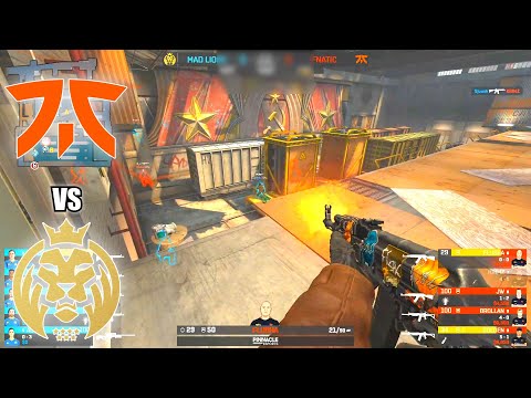 fnatic vs MAD Lions - Flashpoint 2 | CSGO HIGHLIGHTS