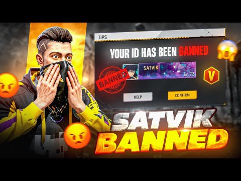 Satvik Hacker ID BANNED !!🤡💔 Using Panel & AWM Aimbot on LIVE @satvik