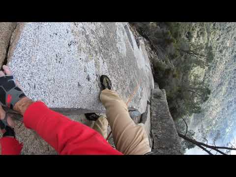 Zig Zag Direct 5.8 - Top Rope Solo - Climbing At Squarenail  2-16-21 HD 🧗