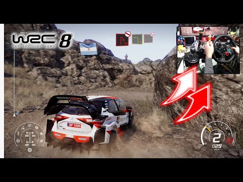WRC 8 Toyota Yaris WRC ARGENTINA / Logitech G29