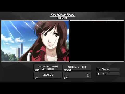 SMT Marathon 3 Nocturne - Shin Megami Tensei: Devil Summoner: Soul Hackers by sioneus