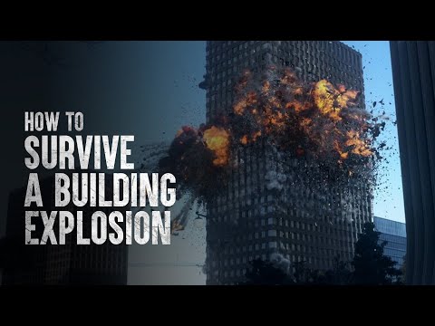 萬一不幸發生爆炸事件，該如何逃生自救呢？ (How to Survive a Building Explosion)