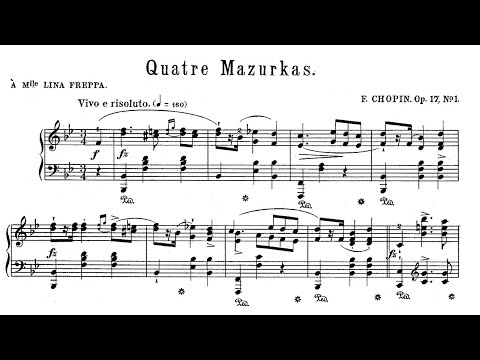 Chopin: Mazurka in B flat major Op. 17 No. 1 - Jan Ekier, 1987