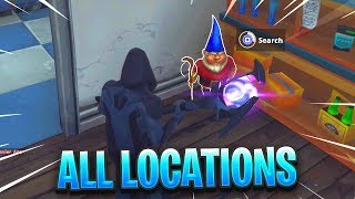 &quot;Search Hungry Gnomes&quot; ALL LOCATIONS in Fortnite