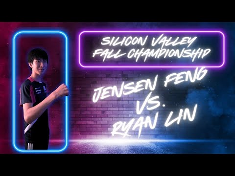 Jensen Feng vs Ryan Lin Silicon Valley Championship Open Singles RR