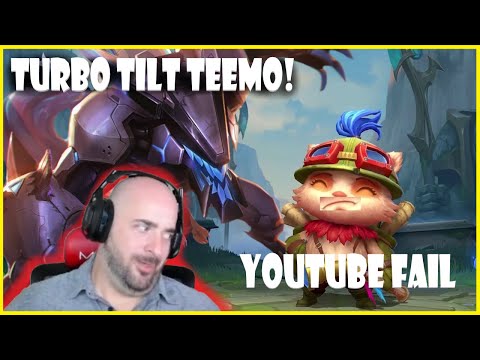 SoloRenektonOnly TURBO TILTING on TEEMO while trying to record! WARWICK outplays him?
