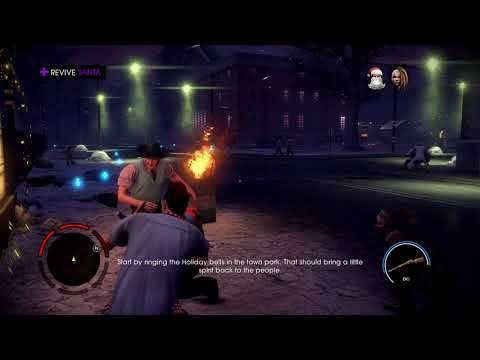 Saints Row IV - Saints Save Christmas DLC - Revive Santa