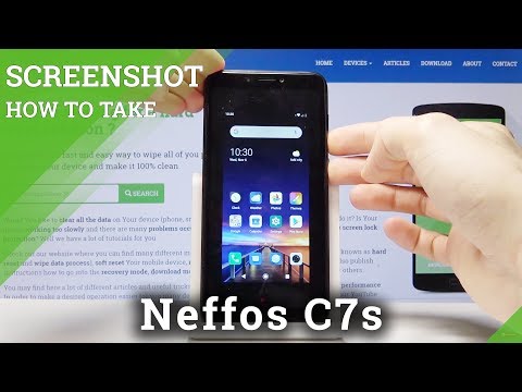 How to Grab Screen in Neffos C7s - Screenshot / Save Screen