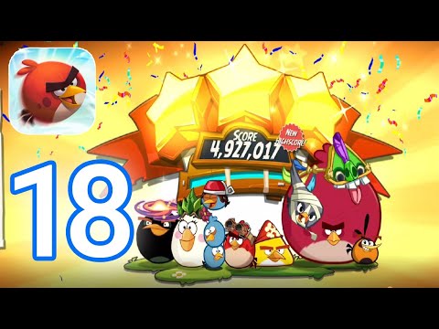 Angry Birds 2 - Gameplay Walkthrough Part 18 - Level 81 - 85 Completed (iOS, Android)