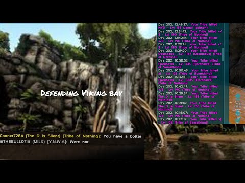 Defending my cave | bbx fiber craft| Viking bay