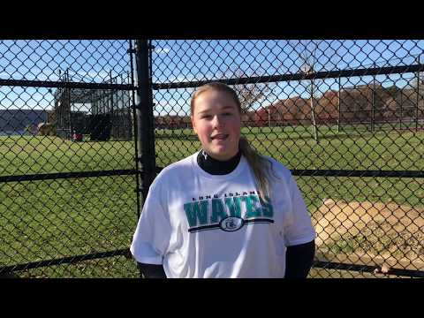 2019 Kayla Stallone Pitcher & First Base Softball Skills Video - LI Waves
