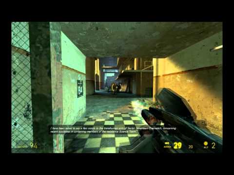 Let's Play Half Life 2 - Part 30 - TURRETS!
