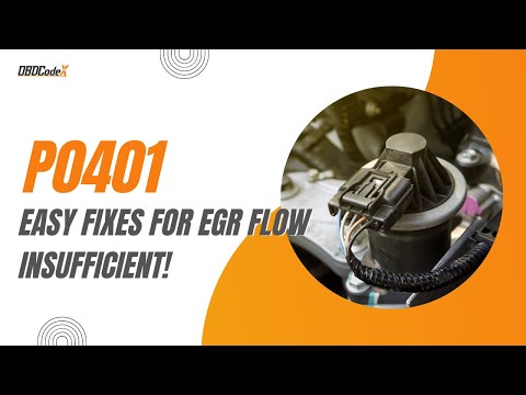 P0401 Code: Analyzing and Solving EGR System Problems