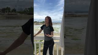 IMG 4292Tシャツとショットパンツ付きレギンスの2点セットyoga ランニングスポーツウェア [SWY17303]