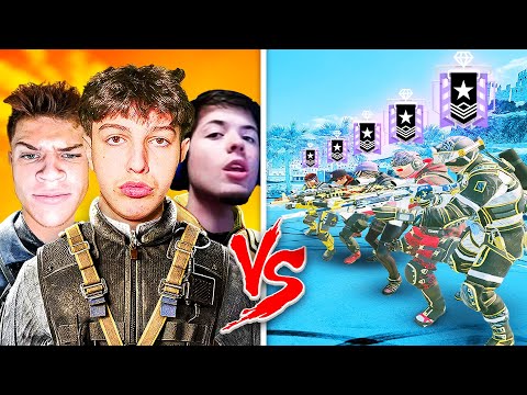 Stompn, Jynxzi & Mingo 3v5 vs DIAMONDS (Rainbow Six Siege)