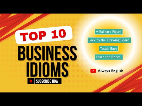 10 Essential Business Idioms You Need to Know | Improve Your Professional English!