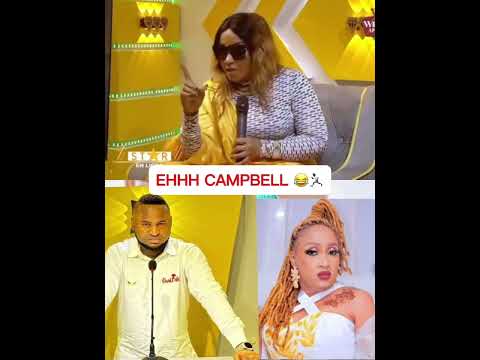 Mariama Kankalabe scares Campbell away in her studio 😂🏃🏿