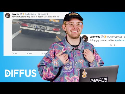 Juicy Gay reagiert auf seine besten Tweets | DIFFUS