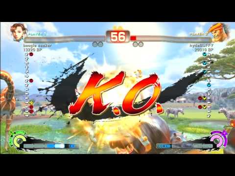 SSF4 Rank Match  boogie seeker (CH)  vs  hydeBUFFY (AD)