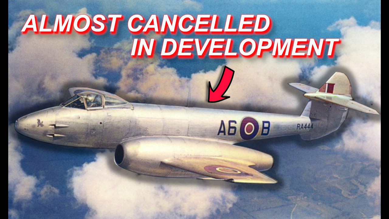 History of the Gloster Meteor - Britain's First Jet Fighter  [ WWII DOCUMENTARY ]