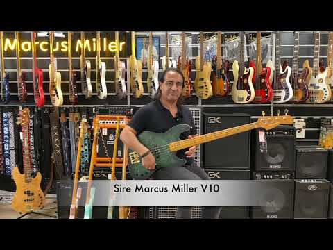 Демонстрация звучания бас-гитары Sire Marcus Miller V10